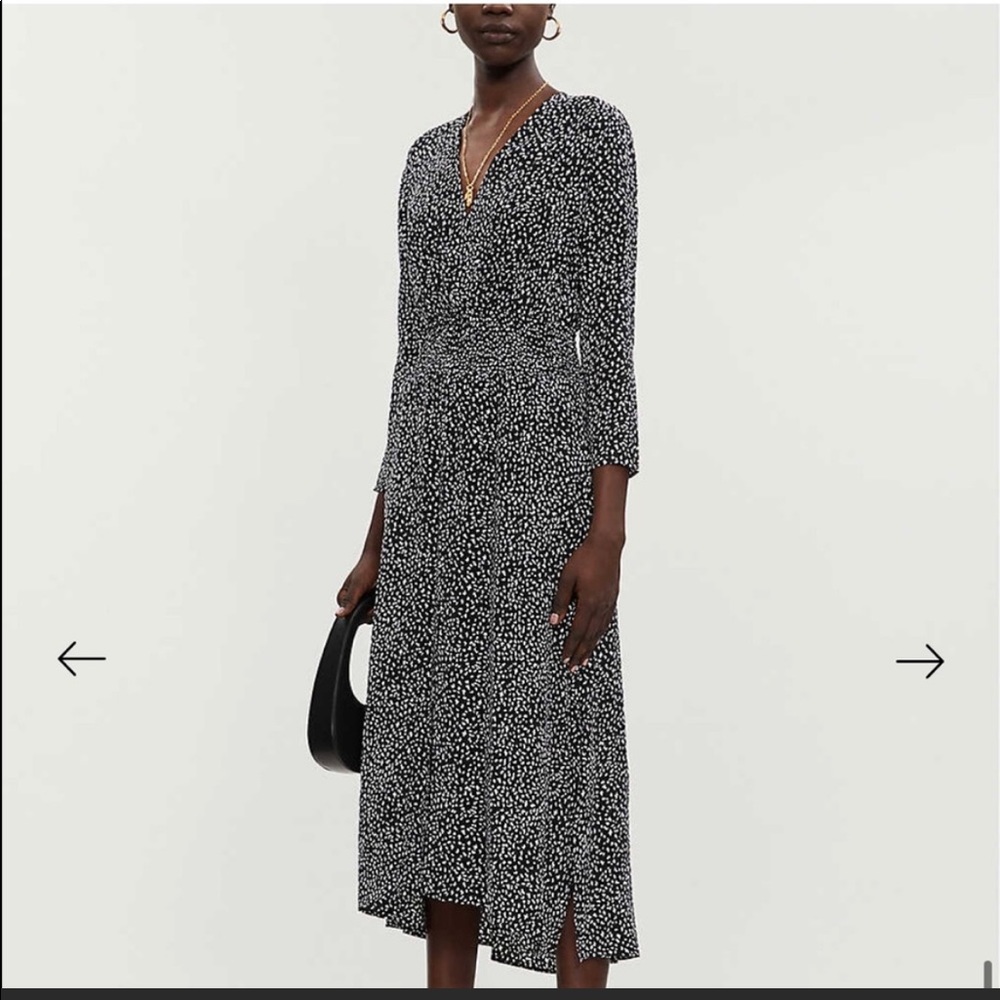 Maje Rosila floral-print crepe maxi dress